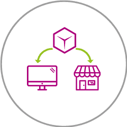 Adaptation aux différents modes de distribution :